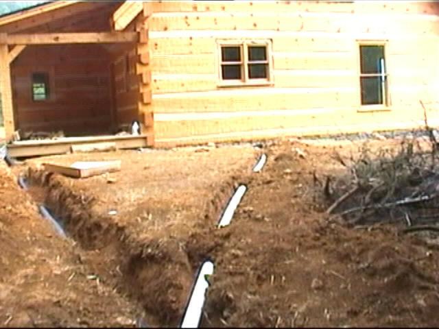 {Heat Pump line to house}
