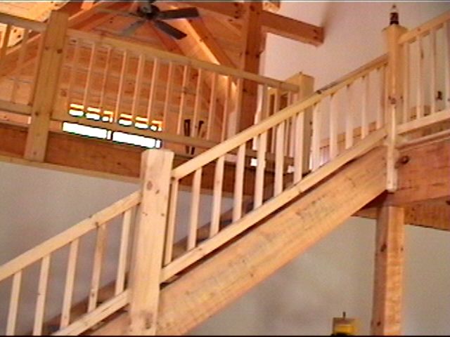 Wood Stair Handrails